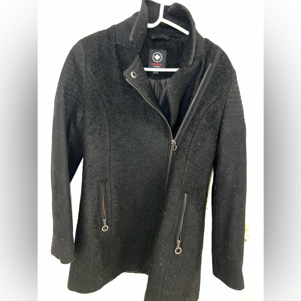 Black winter jacket